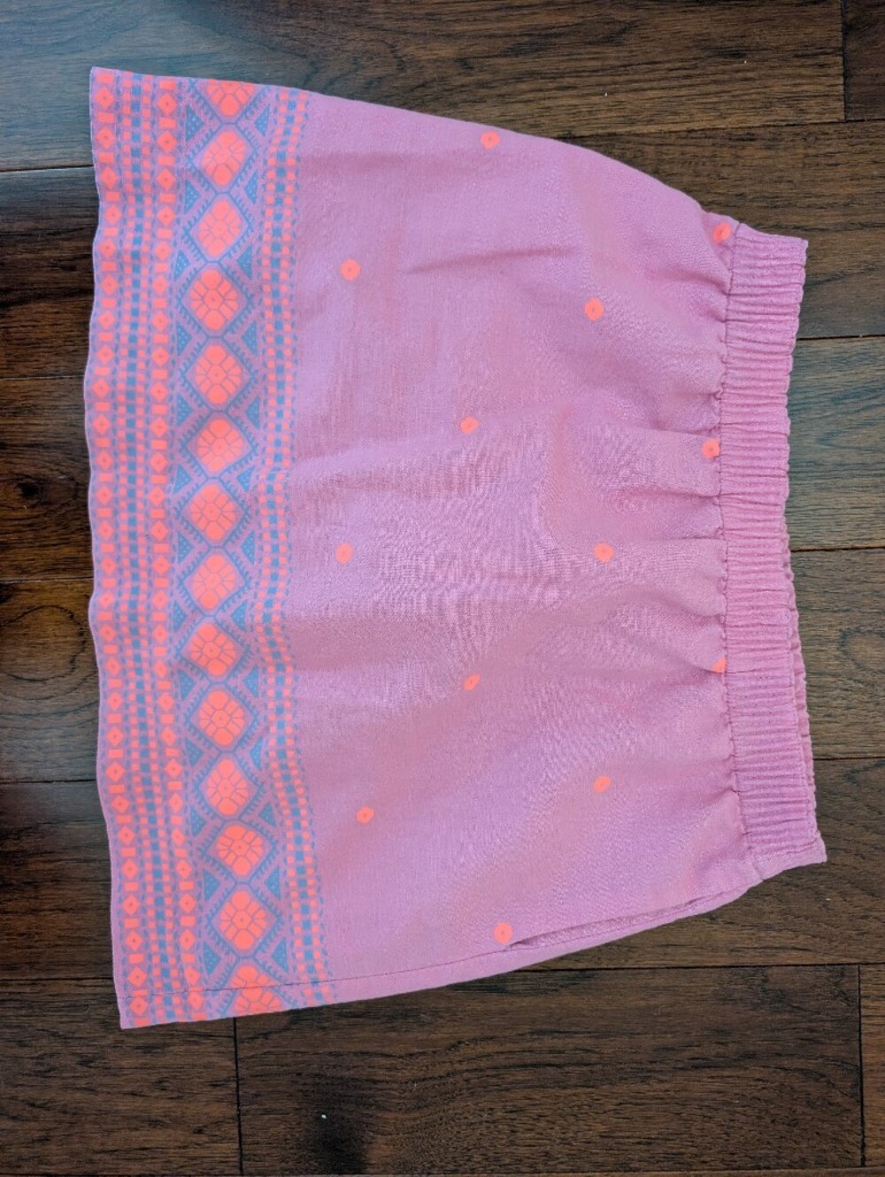 J. Crew Linen Blend Pink Skirt